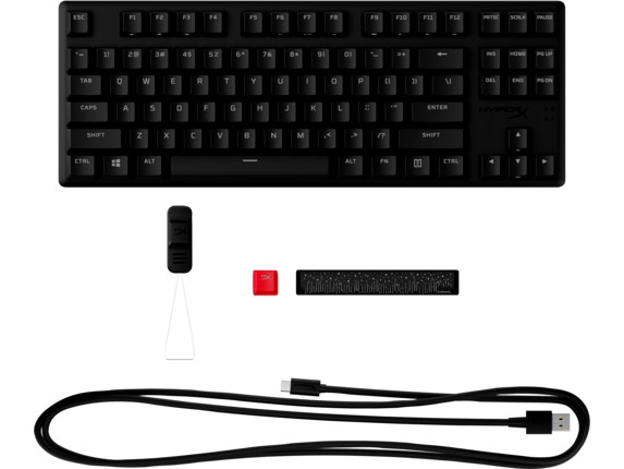 Игровая механическая клавиатура HYPERX Alloy Origins Core PBT (RU), HyperX Red [2]