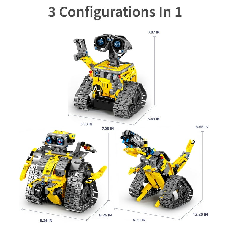 iM.Master Bricks R/C Robot 3in1.R/C & APP Progamming.452 PCS [2]