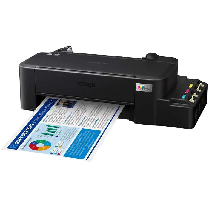 Imprimantă cu jet de cerneală Epson L121, A4, Negru [3]