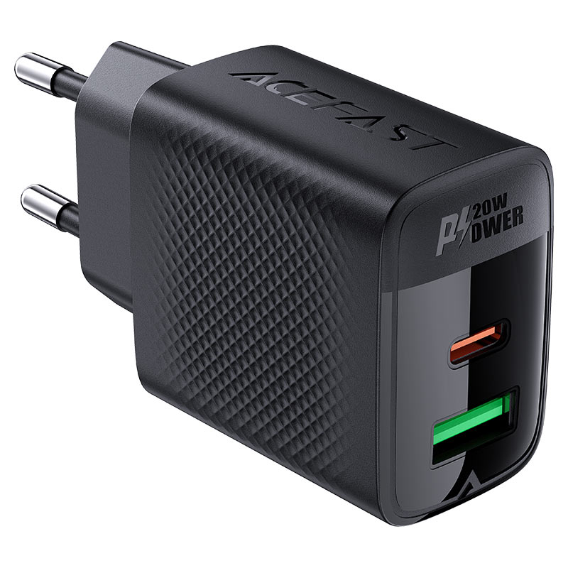 Încărcător A78 PD20W GaN (USB-C + USB-A) – Eficiență dublă, dimensiune compactă [4]
