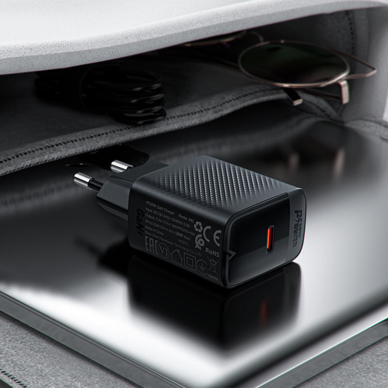 Зарядное устройство A82 PD20W GaN USB-C – Компактность, скорость и надёжность [5]