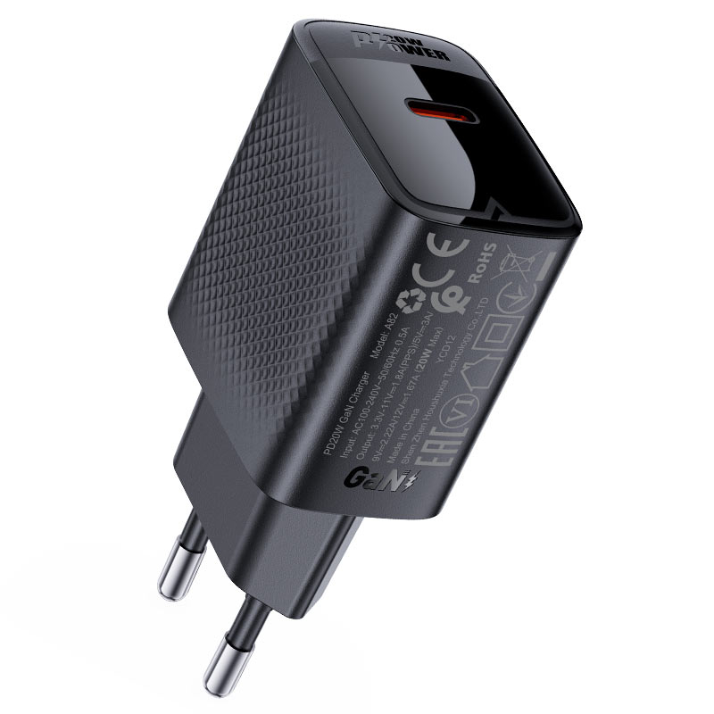 Зарядное устройство A82 PD20W GaN USB-C – Компактность, скорость и надёжность [3]