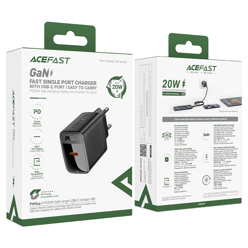 Зарядное устройство A82 PD20W GaN USB-C – Компактность, скорость и надёжность [6]