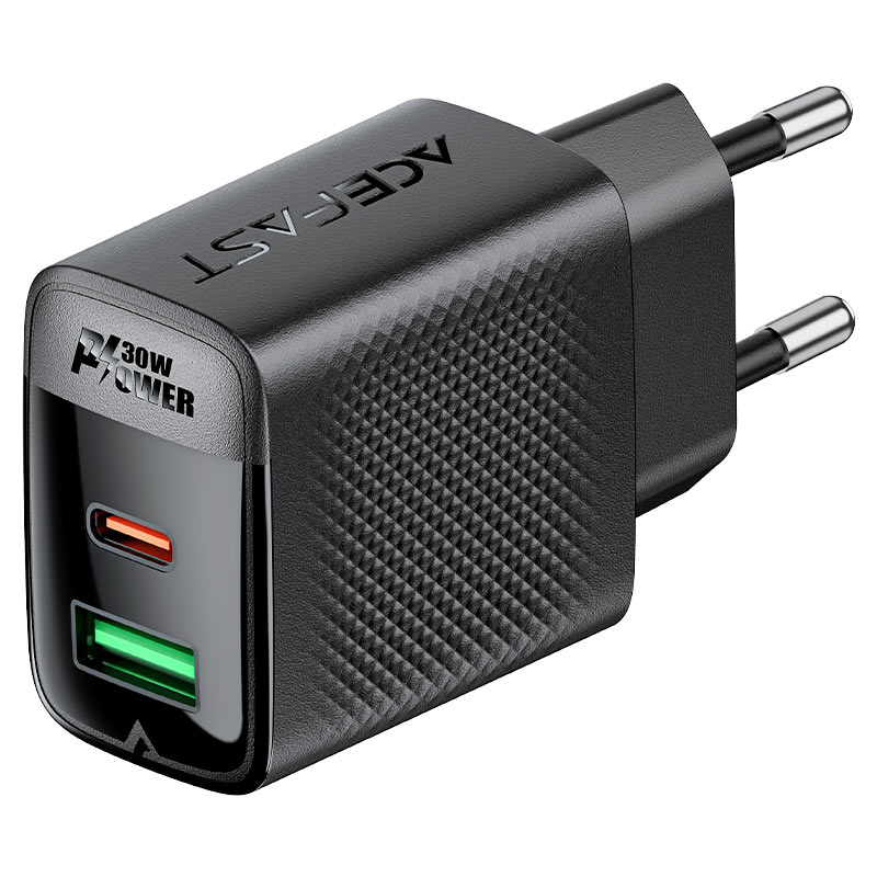 Зарядное устройство A98 PD30W GaN с портами USB-C и USB-A – Мощность и компактность в одном корпусе [1]