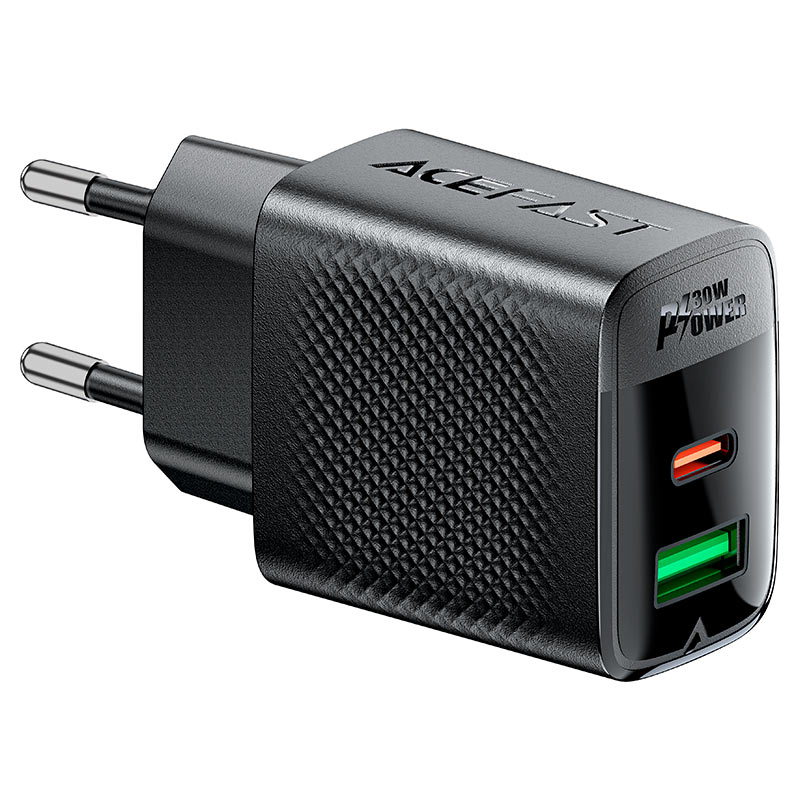 Зарядное устройство A98 PD30W GaN с портами USB-C и USB-A – Мощность и компактность в одном корпусе [3]