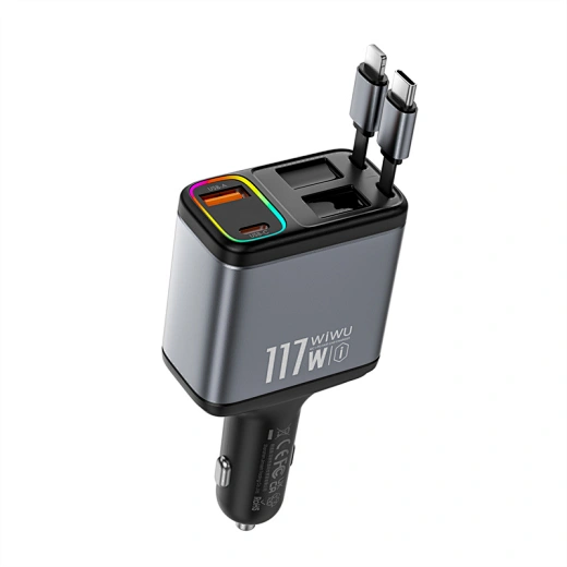 Încărcător auto rapid WiWU Exeed 117W QC+PD – Wi-QC027 [2]