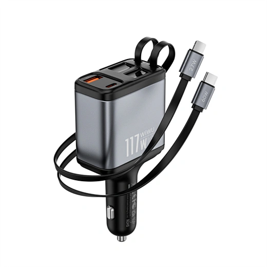 Încărcător auto rapid WiWU Exeed 117W QC+PD – Wi-QC027 [1]