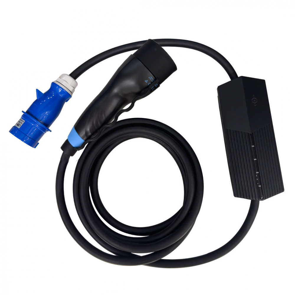 Încărcător portabil pentru mașini electrice Type 2 7.2 kW, 32A, 220V (Monofazat) [1]