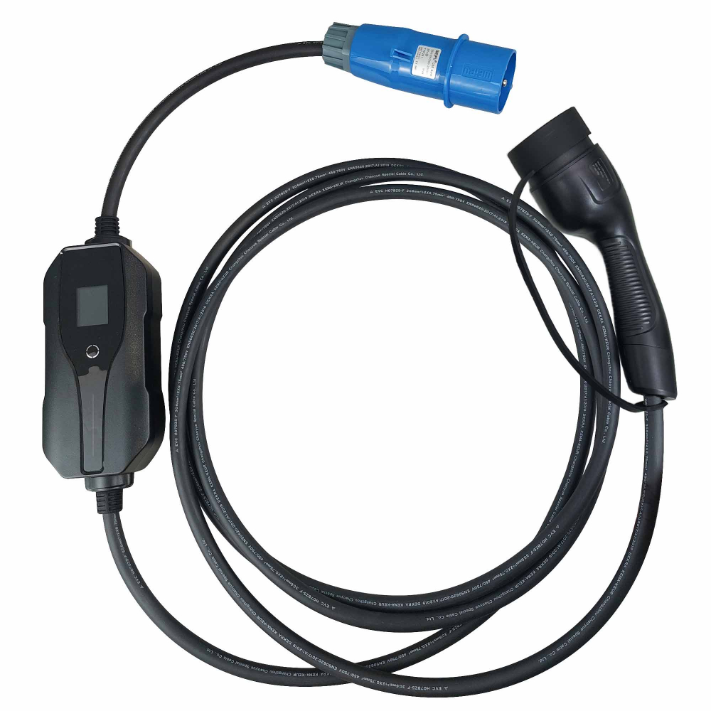 Încărcător portabil pentru mașini electrice Type 2 7.2 kW, 32A, 220V (Monofazat) [1]
