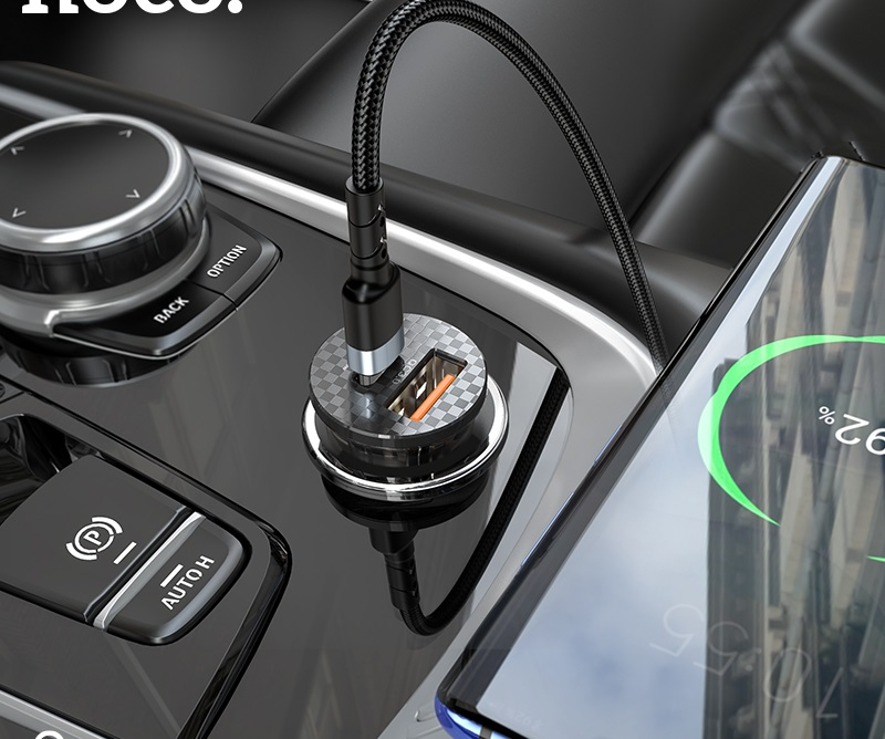 Автомобильное зарядное устройство HOCO DZ3 Max PD20W+QC3.0 [3]