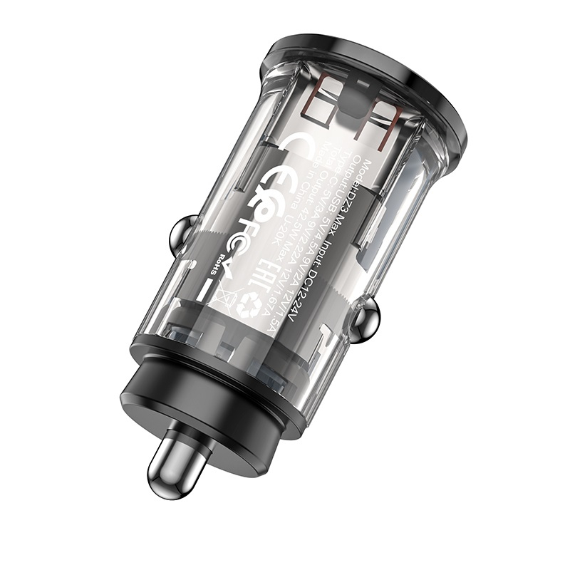 Автомобильное зарядное устройство HOCO DZ3 Max PD20W+QC3.0 [6]