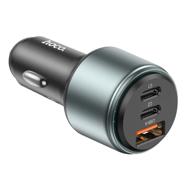 Încărcătorul auto HOCO NZ9 Galloper 95W cu 3 porturi (2xType-C + 1xUSB-A) [3]