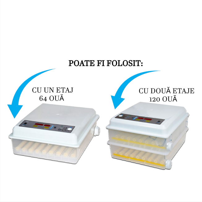 Incubator automat pentru ouă Demetra DM-120 - ecloziune eficientă [2]