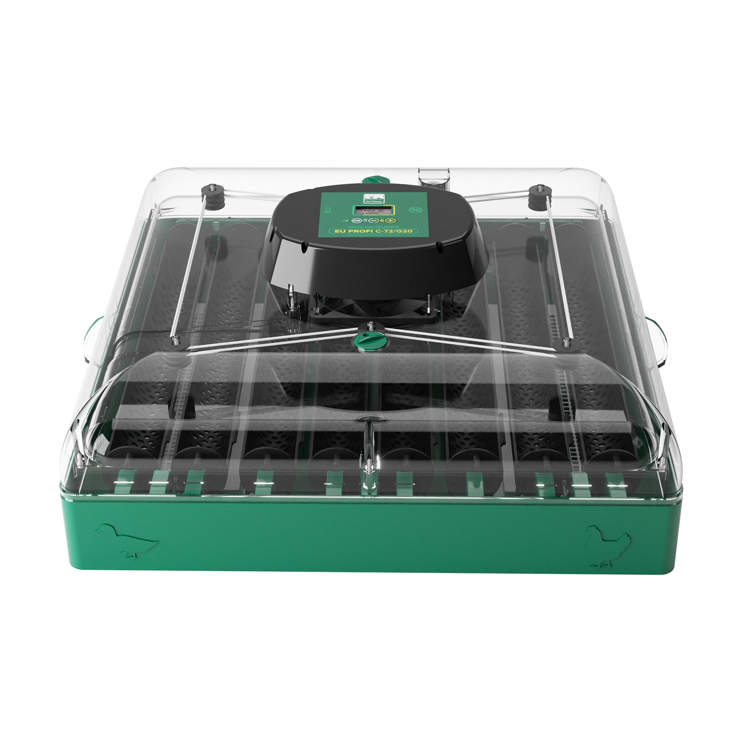 Incubator automat pentru ouă Des Champs EU PROFI C-72 [3]