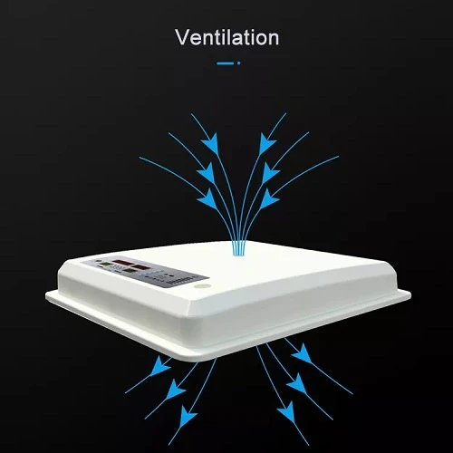 Incubator ouă Demetra DM-176 (176 ouă găină) – Automat complet, alimentare dublă 220V/12V + ovoscop inclus [12]