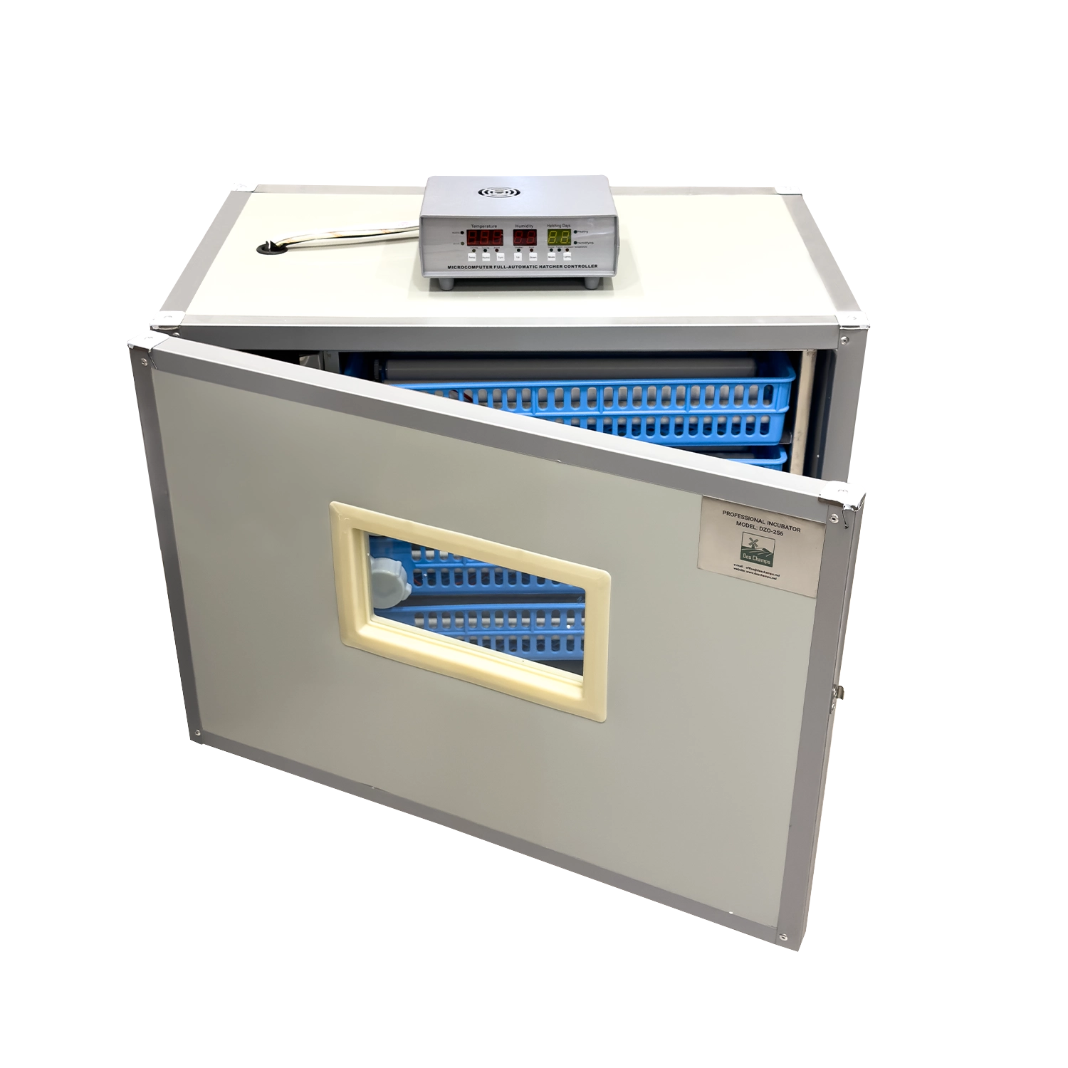 Incubator profesional automat pentru ouă DZO-256 [5]
