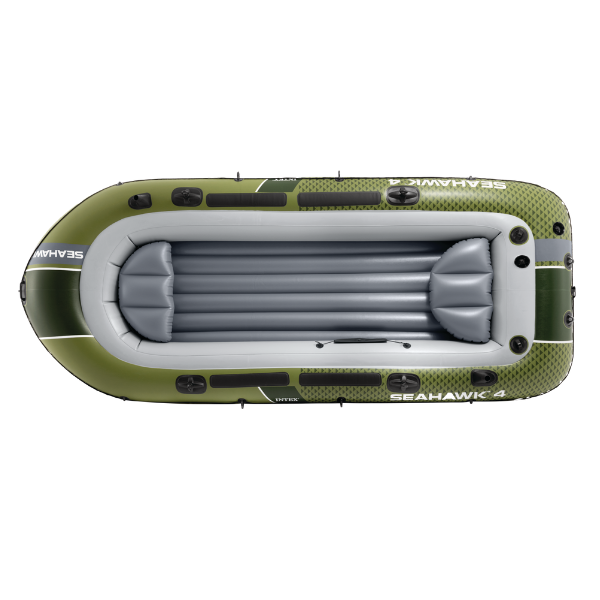 INTEX Barcă gonflabilă “Seahawk 4” cu vâsle și pompă, 351×145×48 cm [3]