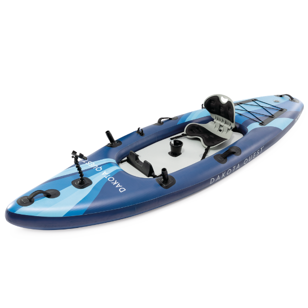 Надувной каяк INTEX “Dakota Quest” с веслом, насосом и рюкзаком, 320×89×20 см [16]