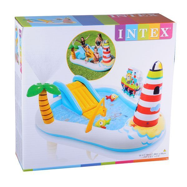 INTEX Centrul de joacă gonflabil “Pescuitul” 218x188x99 cm, 182 L, până la 81 kg, 2+ [5]