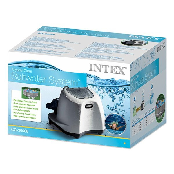INTEX Generator de clor (sistem de apă de mare) “Krystal Clear QS500” pentru piscine până la 26500L, 220-240V,cu temporizator [2]