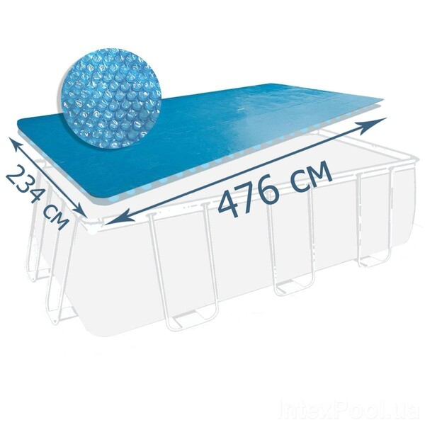 INTEX Husă solară 476х234 cm pentru piscine dreptunghiulare de 488×244 cm [1]