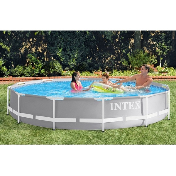 Piscină INTEX Prism Frame 366×76 cm, 6503L, Cadru Metalic [2]