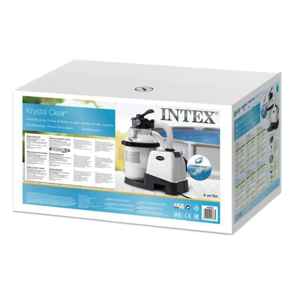 INTEX Pompă de filtrare cu nisip “Krystal Clear SX1500”, rezervor de nisip 12kg, capacitate 5700 L/h [7]