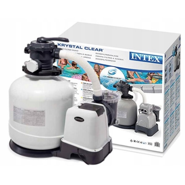 INTEX Pompă de filtrare cu nisip “Krystal Clear SX3200”, rezervor de nisip 24kg, capacitate 12000 L/h [7]