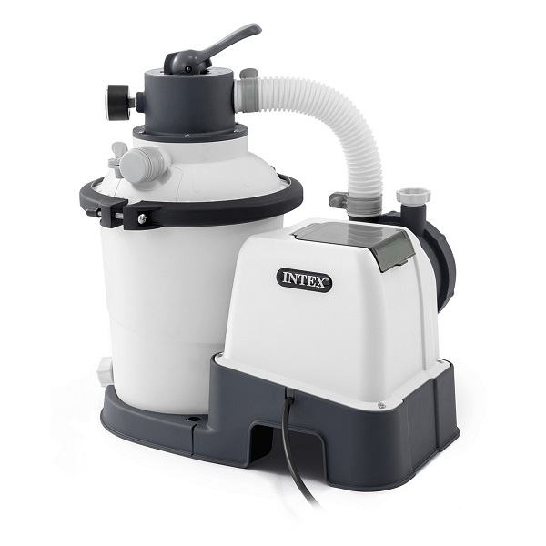 INTEX Pompă de filtrare cu nisip Krystal Clear SX925, rezervor de nisip 8,2 kg, capacitate 3500 L/h [1]