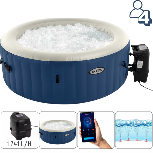 INTEX PureSpa™ Bubble Blue [1]