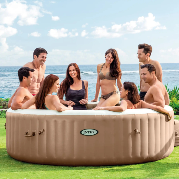 INTEX Sahara Tan Round Bubble Spa [5]