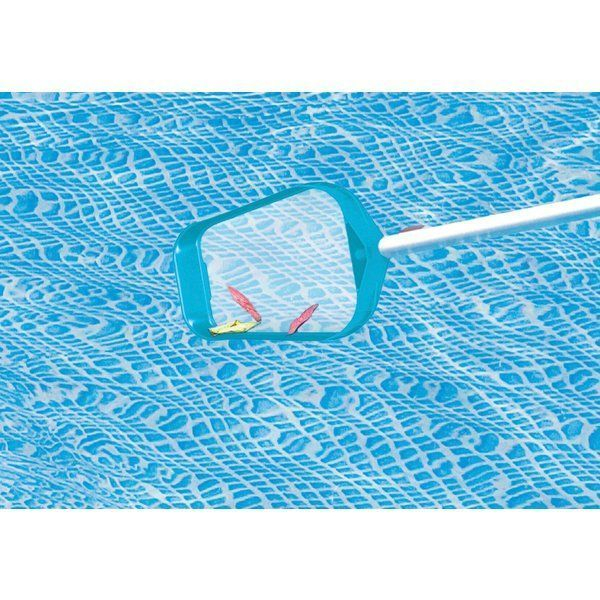 INTEX Set de curățare a piscinei: mâner telescopic de 239 cm, plasă, duză de aspirare cu pungă [2]