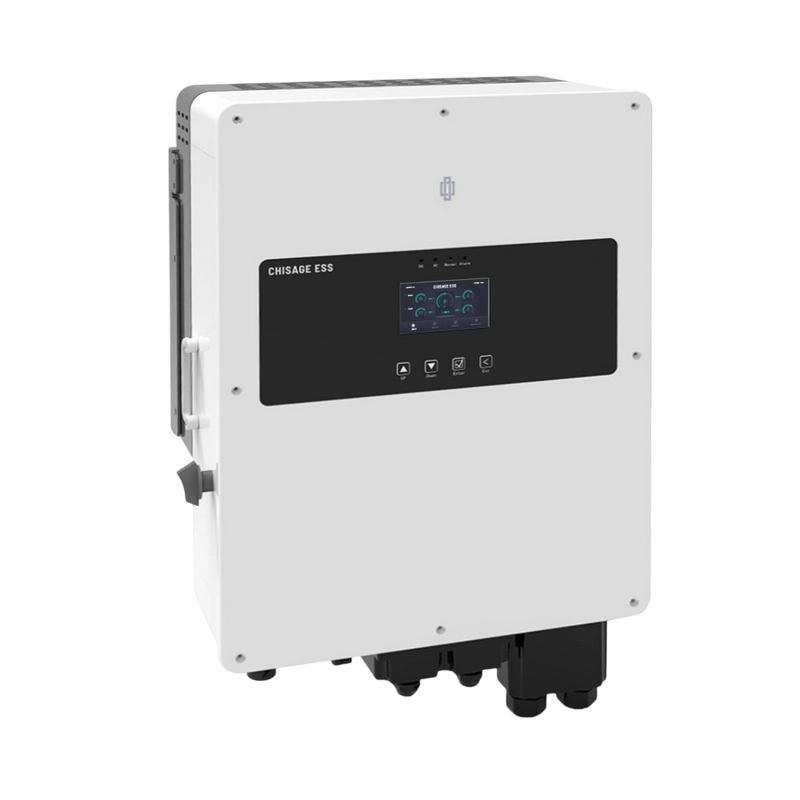 Invertor hibrid monofazat Chisage Jup-10G2-LE (10 kW Nominal, 15 kW Max PV, 2 MPPT, Smart Air Cooling, Alb) [5]
