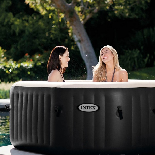 Intex Jacuzzi SPA gonflabil Jet & Bubble Deluxe Octagon 218x71 cm, 1098L, 6 persoane, cu hidromasaj și generator de clor [2]