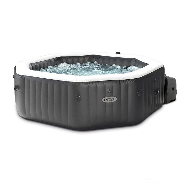 Intex Jacuzzi SPA gonflabil Jet & Bubble Deluxe Octagon 218x71 cm, 1098L, 6 persoane, cu hidromasaj și generator de clor [9]