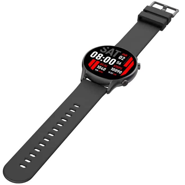 Ceas inteligent Kieslect KR, Negru – Performanță și Design Elegant [2]