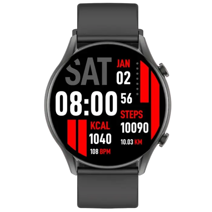 Ceas inteligent Kieslect KR, Negru – Performanță și Design Elegant [3]