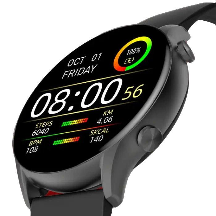Ceas inteligent Kieslect KR, Negru – Performanță și Design Elegant [8]