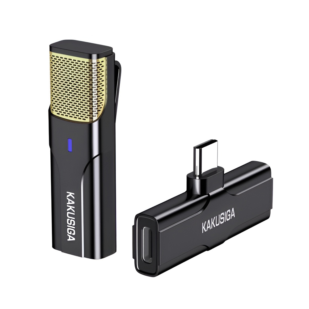 Ksiga Wireless Microphone System KSC-1106 TypeC, Black [3]