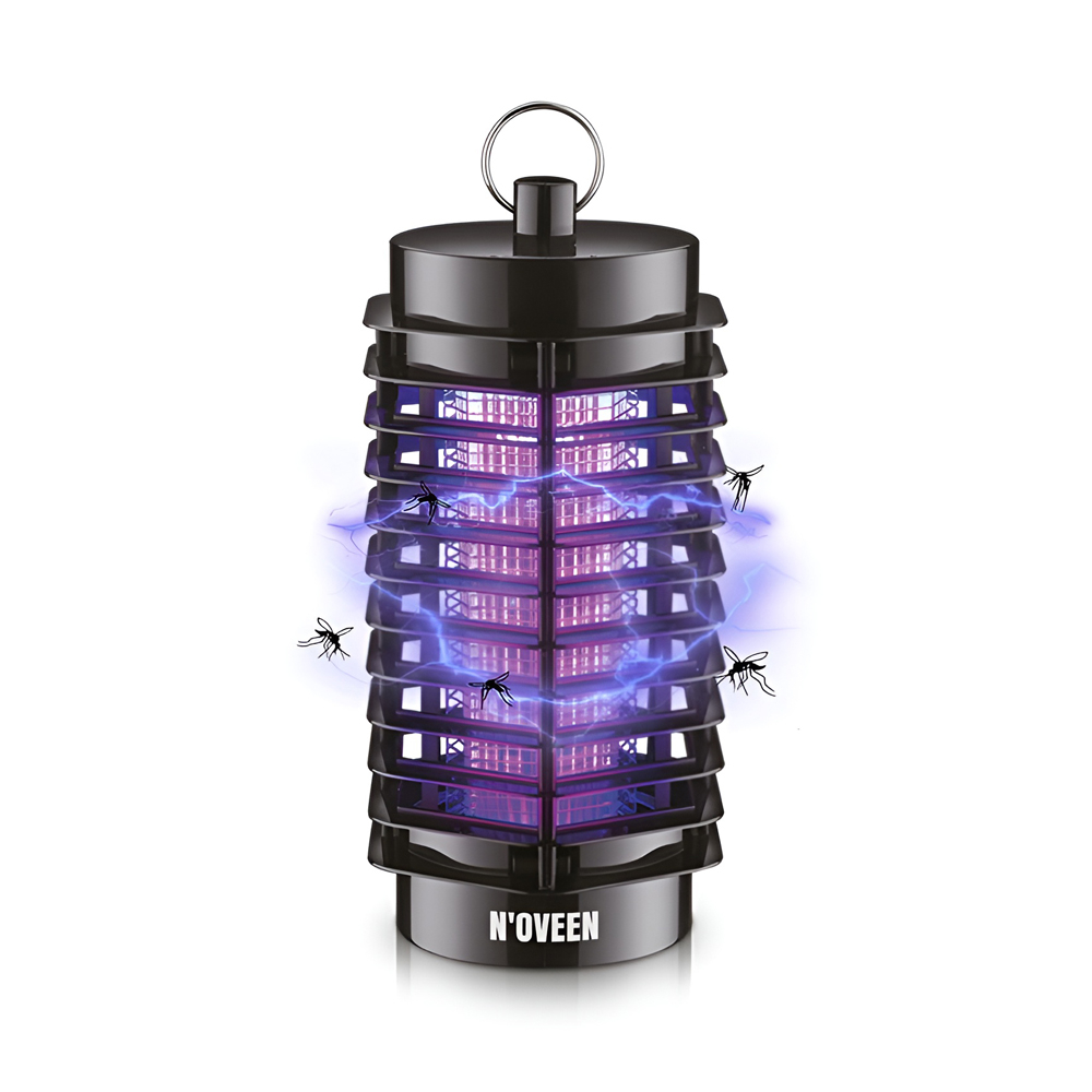 Лампа против комаров NOVEEN IKN201 LED, до 40 м², Черный – Эффективность и легкость в использовании [2]