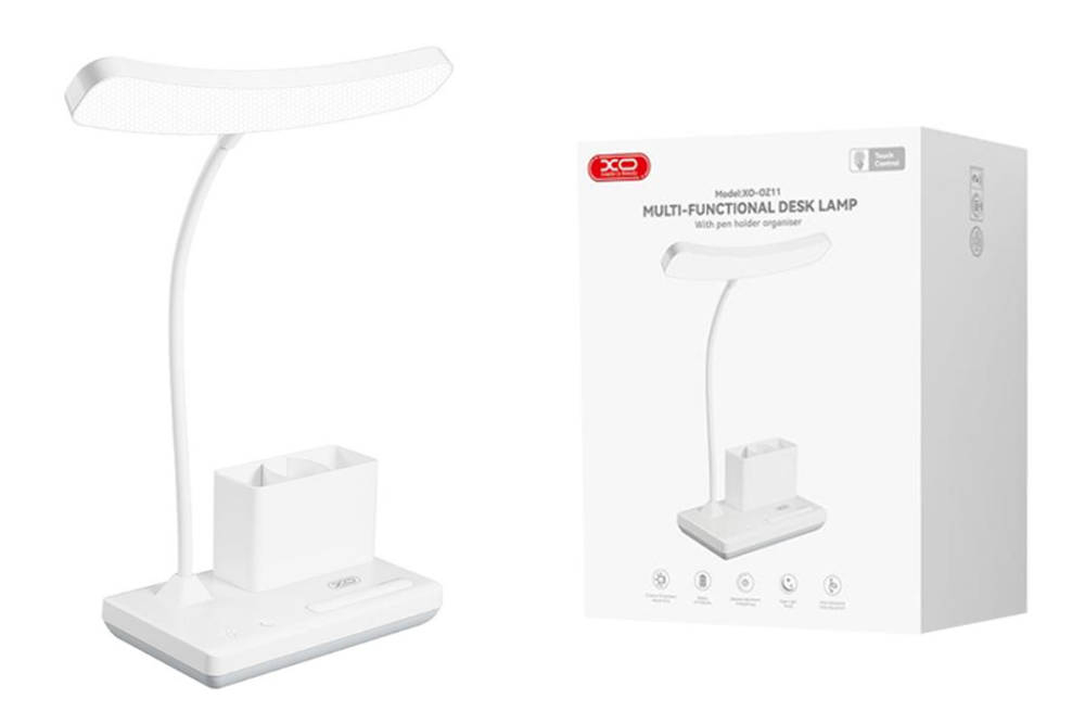 Lampă de Birou 3-Culori cu Viteză Reglabilă și Lumină de Noapte 2400mAh – Lumină LED Birou OZ11 [4]