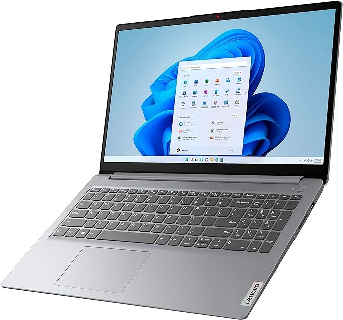 Lenovo IdeaPad 1 15ALC7 AMD Ryzen 7 5700U 4.3 GHz, 15.6", Full HD, 16GB DDR4, 1TB SSD, AMD Radeon Graphics, No OS, Cloud Grey [5]