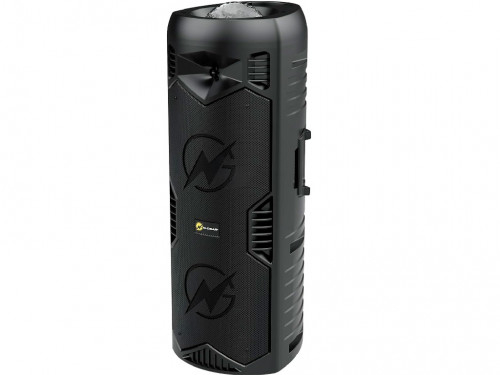 LGP-5150 negru, 200W, Microfon wireless (Boxă portabilă Bluetooth cu microfon wireless, 6"X2+1 difuzoare, 7.4V/3000mAh) [2]