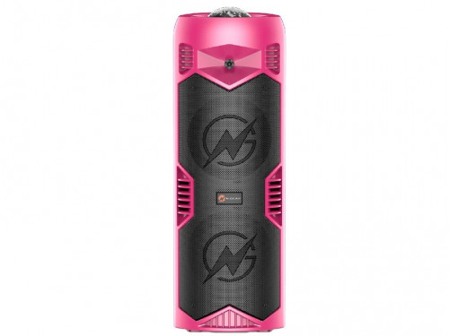 LGP-5150 roz, 200W, Microfon wireless (Boxă portabilă Bluetooth cu microfon wireless, 6"X2+1 difuzoare, 7.4V/3000mAh) [3]