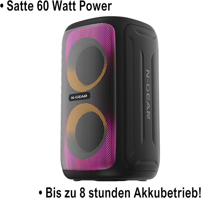 LGP JUKE 101, 60W (Boxă portabilă Bluetooth fără microfon, 8h autonomie, încărcare USB-C) [7]