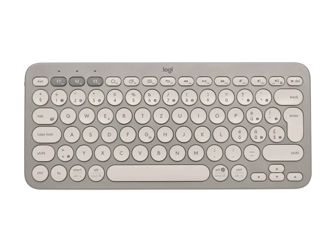 Logitech Bluetooth K380 Multi-Device Keyboard, SAND - US INT'L - BT - N/A - INTNL [1]