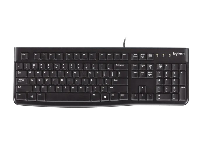 Logitech Keyboard K120 for Business - BLK - US INT'L - USB - EMEA [1]