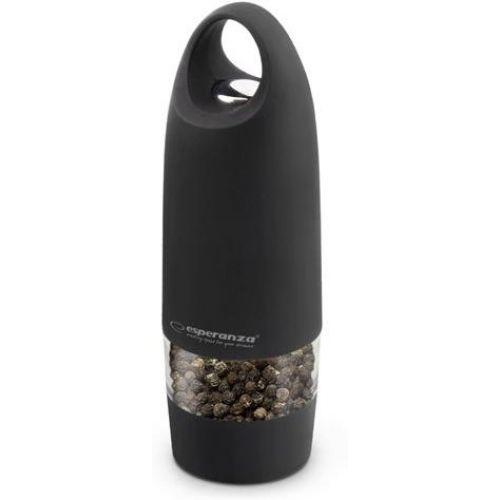 Măcinător Esperanza MUNTOK EKP003K Negru - Măcinare Precisa cu Iluminare LED [1]