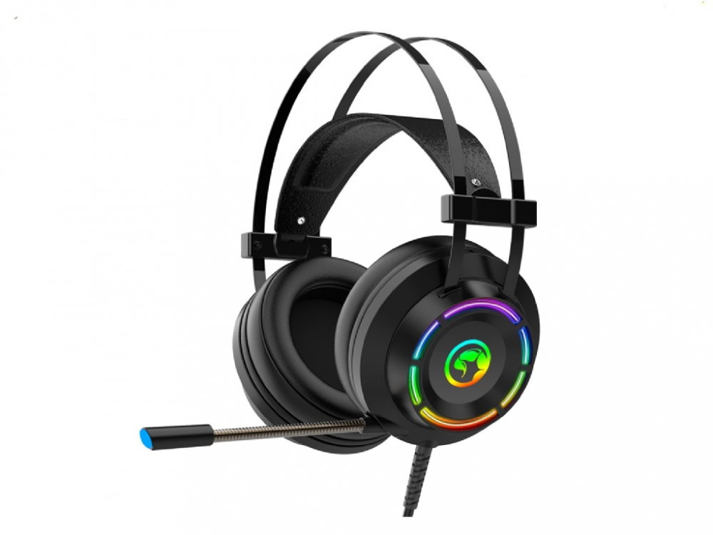 Marvo Headset Wired Gaming HG9062, USB 7.1, Colors Rainbow [1]