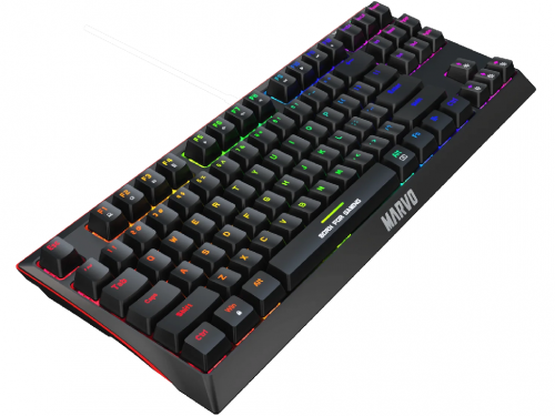 Marvo Keyboard Mechanical KG953 Wireless & Blutooth Wireless & Wired Tri-modes TKL RGB [3]